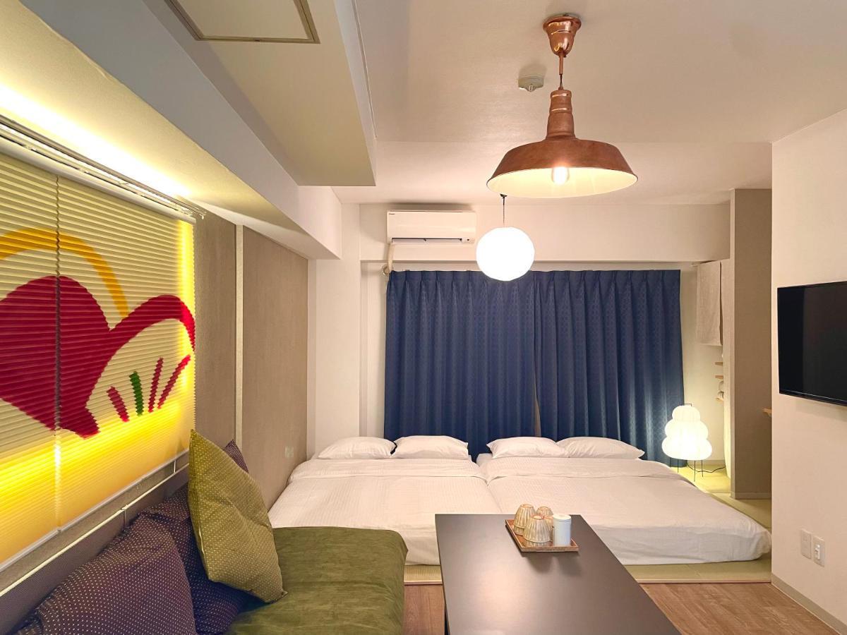 Apartamento 浅草寺3分｜浅草駅6分｜開放的｜畳寝室｜2-6人｜成田&羽田空港直通 Tokio Exterior foto